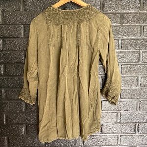Solitaire Tops - Solitare boho blouse size large Solitaire Tops - Solitare boho blouse size large